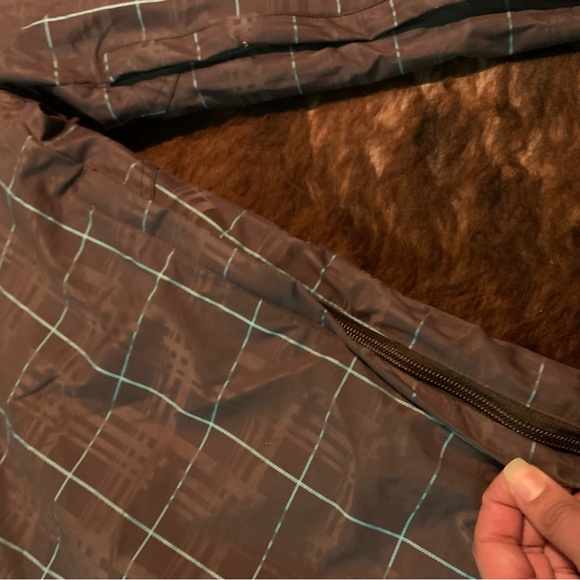 Stylish Men's Brown Large CORE POWDERROOM ski snow pants - Picture 5 of 6